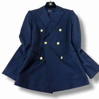 ブルックスブラザーズ(Brooks Brothers)のBrooksBrothers ロロピアーナ ダブルブレスト 紺ブレ 金ボタン(テーラードジャケット)