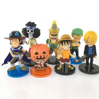 【物流センター】 中古 フィギュア ワンピース ワールドコレクタブル 7体セット 【703】(その他)
