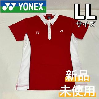 ヨネックス(YONEX)の新品 日本製 ヨネックス レディース ボタンダウンシャツ 飯能ゴルフクラブ LL(ウエア)