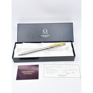 ミキモト(MIKIMOTO)のMIKIMOTO/ミキモト　ボールペン　一粒パール　本真珠　ゴールド/シルバー　SH337(ペン/マーカー)