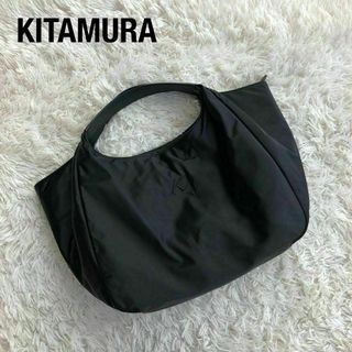キタムラ(Kitamura)のKITAMURAキタムラナイロントートバッグ　ブラック黒(トートバッグ)