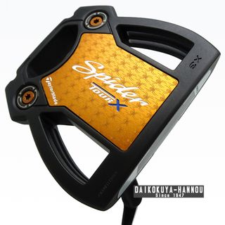 テーラーメイド パター SPIDER TOUR X BLACK　34インチ