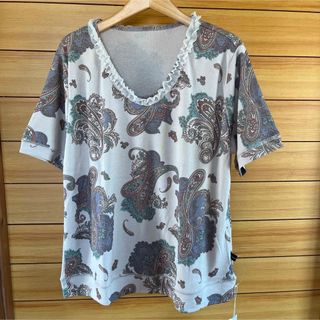 新品　タグ付　未使用　kawai okada カワイオカダ　トップス　tシャツ(Tシャツ(半袖/袖なし))