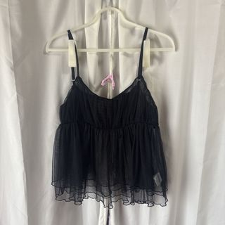 キャミレーストップス