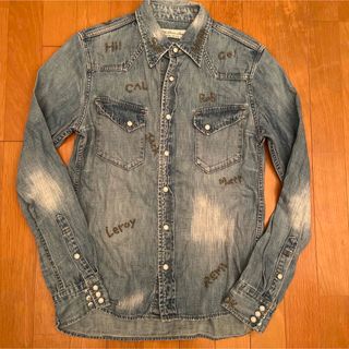 レミレリーフ(REMI RELIEF)のレミレリーフ　REMI RELIEF スタッヅデニムシャツ　studsシャツ(シャツ)