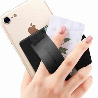 [Sinjimoru] スマホスタンド カード入れ、落下防止 ハンドストラップ (その他)