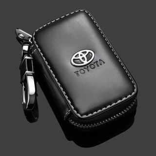 トヨタ(TOYOTA)キーケース レザー 革 キーカバー 高級 オシャレ1(キーホルダー)