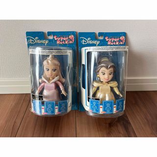 ディズニー(Disney)のディズニー☆フィギュア　スーパーロッキン2　オーロラ姫(パール)とベル(パール)(その他)