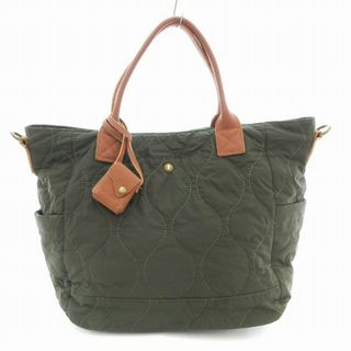 アザー(other)のtoleur ハンドバッグ ショルダー 2WAY キルティング オリーブカラー(ショルダーバッグ)