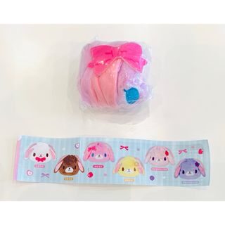 サンリオ(サンリオ)のシュガーバニーズ ふわふわ巾着 ももうさ(キャラクターグッズ)