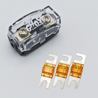 GHOST 40A MIDIヒューズ ホルダー セット SMA48P(カーオーディオ)