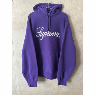 シュプリーム(Supreme)のシュプリーム SUPREME　 エンブロイダードプルオーバーパーカー(パーカー)