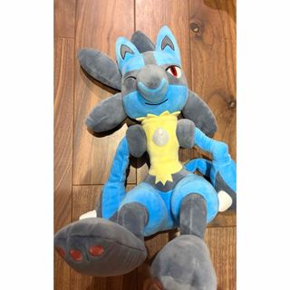 ポケモン(ポケモン)のルカリオンポケモン(ぬいぐるみ)