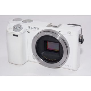 【オススメ】ソニー SONY ミラーレス一眼 α6000 ボディ ホワイト(ミラーレス一眼)