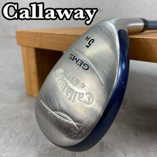 Callaway　キャロウェイ　GEMS　ジェムズ　レディースゴルフ5H　カーボン　W　右利き用　ハイブリット　39インチ　C-1　約332g