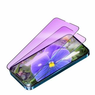 【色:ブルーライト（全面保護）_サイズ:iPhone 13Mini】【ブルーライ(その他)