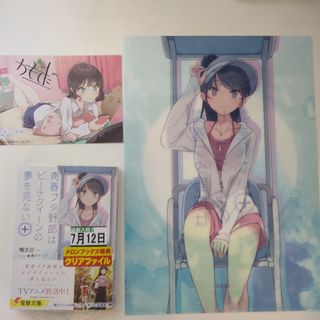 青春ブタ野郎はビーチクイーンの夢を見ない+　メロンブックス特典２点つき　青ブタ