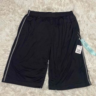 新品☘️軽量素材　エアリーテック　ハーフパンツ　ブラック　LLサイズ　サラサラ