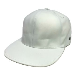 バンデル(BANDEL)のcoco 中古 バンデル BANDEL フラットキャップ  L/XL 白 ホワイト サイドロゴ シンプル フレックスフィット(ウエア)