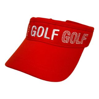 ジャックバニー(JACK BUNNY!!)のcoco 中古 ジャックバニー Jack Bunny!! サンバイザー フリー オレンジ GOLF刺しゅう(ウエア)