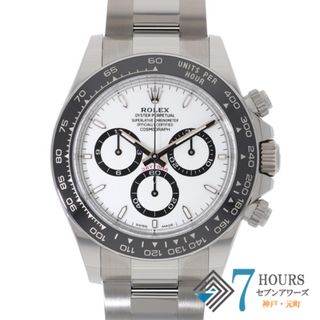 ロレックス(ROLEX)の【133083】ROLEX ロレックス 126500LN コスモグラフデイトナ ホワイトダイヤル ランダム番 SS 自動巻き ギャランティーカード 純正ボックス 腕時計 時計 WATCH メンズ 男性 男 紳士 【未使用品】【中古】(腕時計(アナログ))