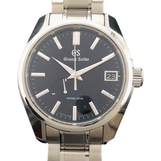 　グランドセイコー Grand Seiko ヘリテージコレクションスプリングドライブ SBGA375 ブルー ステンレススチール SS メンズ 腕時計(その他)