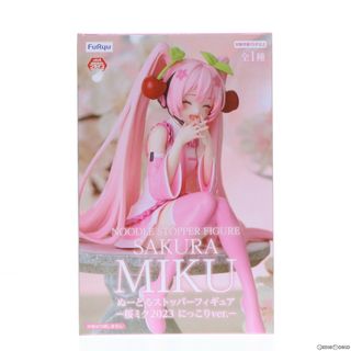 トッパー(Topper)の桜ミク キャラクター・ボーカル・シリーズ01 初音ミク ぬーどるストッパーフィギュア-桜ミク 2023 にっこりver.- プライズ(AMU-PRZ16344) フリュー(アニメ/ゲーム)
