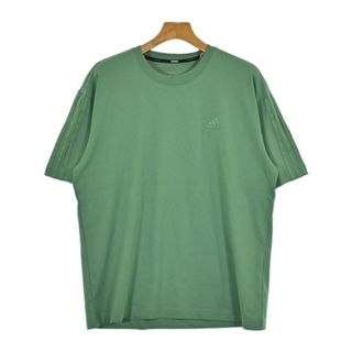 アディダス(adidas)のadidas アディダス Tシャツ・カットソー L 緑 【古着】【中古】【送料無料】(Tシャツ/カットソー(半袖/袖なし))