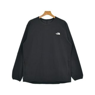 THE NORTH FACE ザノースフェイス Tシャツ・カットソー XL 黒 【古着】【中古】【送料無料】(Tシャツ/カットソー(半袖/袖なし))
