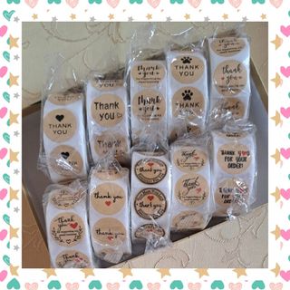 難あり品…サンキューシール⑩ロールセット