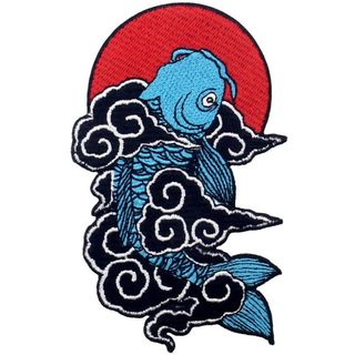 日本のKo刺繍のバッジのアイロン付けまたは縫い付けるワッペン