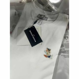 MAISON KITSUNÉ メゾンキツネ Tシャツ 夏 人気 半袖 白M