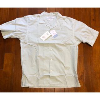 ユナイテッドアローズ(UNITED ARROWS)の新品未使用UNITED ARROWS ライトブルー半袖オープンシャツ(シャツ)