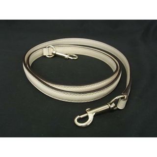コーチ(COACH)の■美品■ COACH コーチ レザー バッグ用 ショルダーストラップ 斜め掛け レディース オフホワイト系 BJ9824(その他)