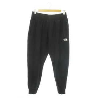 ザノースフェイス(THE NORTH FACE)のTHE NORTH FACE スウェットパンツ ジョガー 裏起毛 ロゴ M 黒(スラックス)