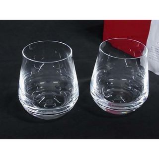 バカラ(Baccarat)の■極美品■ Baccarat バカラ シャトーバカラ クリスタルガラス グラス タンブラー 食器 2客セット クリア BM7556(食器)