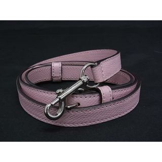 コーチ(COACH)の■美品■ COACH コーチ レザー バッグ用 ショルダーストラップ 斜め掛け 肩掛け レディース ピンク系 FQ0198(その他)