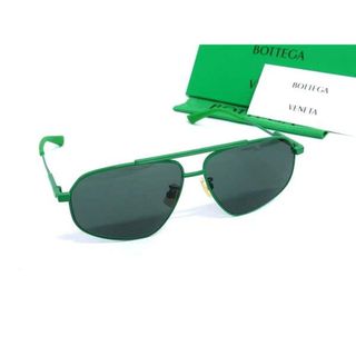 ボッテガヴェネタ(BOTTEGA VENETA)の■新品■未使用■ BOTTEGA VENETA ボッテガヴェネタ BV1194S 61□12 145 サングラス メガネ 眼鏡 グリーン系 FL7658(その他)