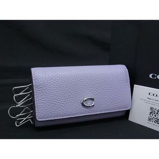 コーチ(COACH)の■新品■未使用■ COACH コーチ CS001 レザー 6連 キーケース 鍵入れ レディース ライトパープル系 FQ0370(その他)
