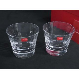 バカラ(Baccarat)の■新品■未使用■ Baccarat バカラ ミルニュイ クリスタルガラス ロックグラス 食器 テーブルウェア 2客セット ペア クリア BM8044(食器)