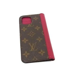 ルイヴィトン(LOUIS VUITTON)のLOUIS VUITTON ルイヴィトン M69678 モノグラム フォリオ iPhone11対応 アイフォンケース スマホケース ブラウン系 BK9567(その他)