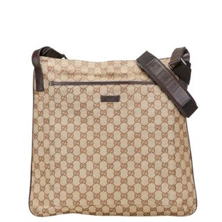 グッチ(GUCCI)のグッチ GGキャンバス ショルダーバッグ 122791 キャンバス レディース GUCCI 【1-0220188】(ショルダーバッグ)