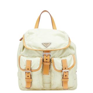 プラダ(PRADA)のプラダ 三角ロゴプレート リュック バックパック ナイロン レディース PRADA 【1-0220666】(リュック/バックパック)