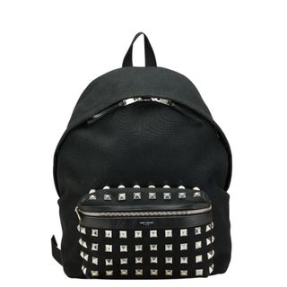 サンローラン(SAINT LAURENT)のサンローラン スタッズ リュック バックパック キャンバス レディース SAINT LAURENT 【214-20826】(リュック/バックパック)