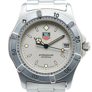 タグホイヤー(TAG Heuer)のタグホイヤー 2000シリーズ 腕時計 962.206-2 クオーツ シルバー文字盤 ステンレススチール メンズ TAG HEUER 【214-20837】(腕時計(アナログ))