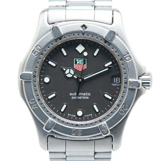 タグホイヤー(TAG Heuer)のタグホイヤー 2000シリーズ 腕時計 669.213F 自動巻き ブラック文字盤 ステンレススチール メンズ TAG HEUER 【214-20838】(腕時計(アナログ))