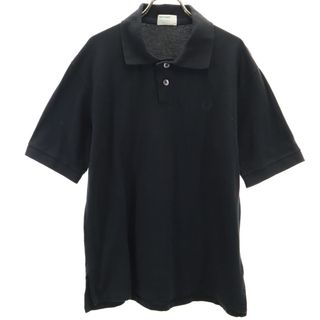 フレッドペリー(FRED PERRY)の古着 FRED PERRY フレッドペリー MARGARET HOWELL マーガレットハウエル 半袖 ポロシャツ S ブラック系 鹿の子 メンズ(ポロシャツ)