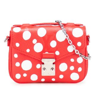 ルイヴィトン(LOUIS VUITTON)のルイ ヴィトン × 草間彌生 モノグラム アンプラント メティス ハンドバッグ ショルダーバッグ 2WAY M81983 レザー レディース LOUIS VUITTON 【228-22323】(ハンドバッグ)