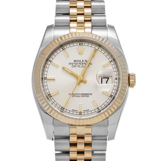 中古 ロレックス ROLEX 116233 ランダムシリアル シルバー メンズ 腕時計