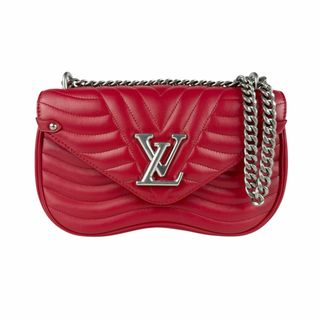 ルイヴィトン(LOUIS VUITTON)のルイ ヴィトン LOUIS VUITTON ショルダーバッグ ニューウェーブMM レザー エカルラート レディース M51943 送料無料【中古】 z6098(ショルダーバッグ)